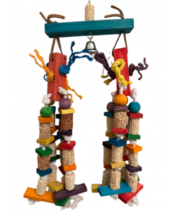 Parrot-Supplies Double Mega Corn Celebration XL Parrot Toy Parrot-Supplies Double Mega Corn Celebration XL Parrot Toy